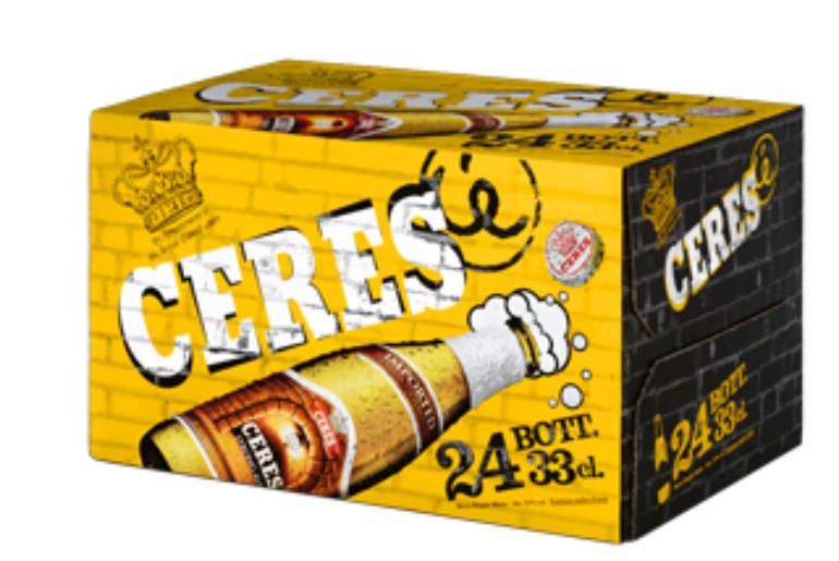Birra Ceres - 12 bottiglie da 33 cl – Pietrangelo Beverage