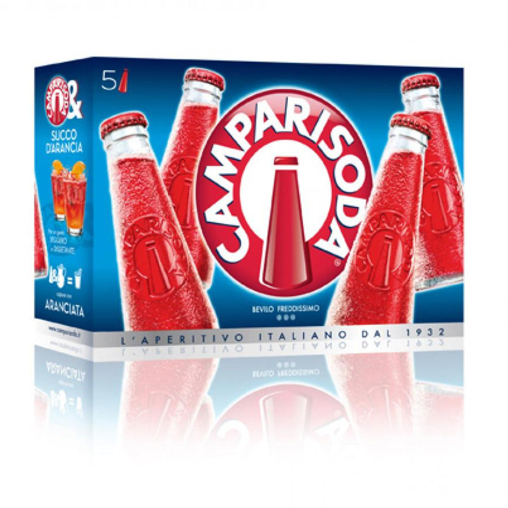 Campari Soda - 10 bottiglie da 9,8 cl - Cod 0687 – Pietrangelo Beverage