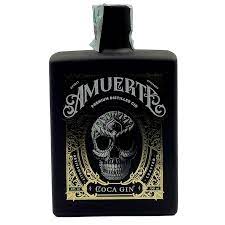 Gin Amuerte Coca Leaf  Black - Cod 2176