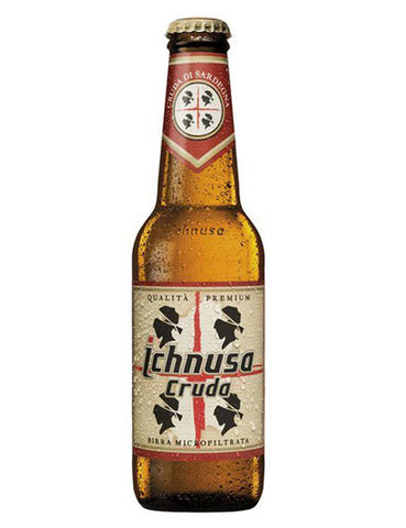 Birra Ichnusa Cruda  - 12 bottiglie da 33 cl - Cod 0289
