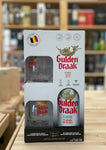 Birra Gulden Draak Classic 75 cl con 2 bicchieri