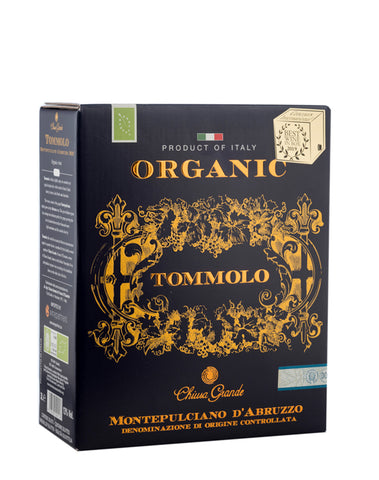 Vino Chiusa Grande Bag-In-Box Tommolo Bio - Cod 0382