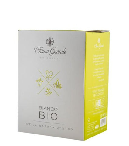 Vino Chiusa Grande Bag-In-Box Bianco Bio - Cod 0378
