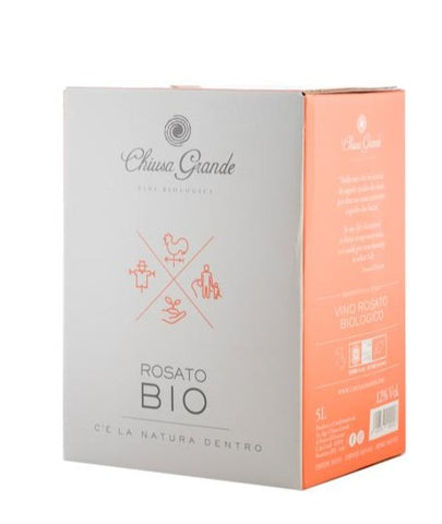 Vino Chiusa Grande Bag-In-Box Rosato Bio - Cod 0379
